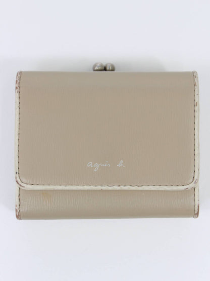 agnès b./アニエスベー/財布/財布/小物/ベージュ