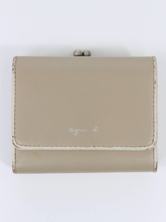 agnès b./アニエスベー/財布/財布/小物/ベージュ