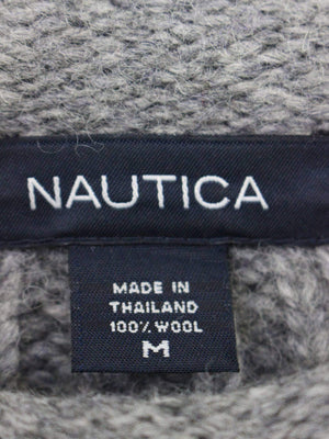 NAUTICA/ノーティカ/ニット/セーター/トップス/グレー/M